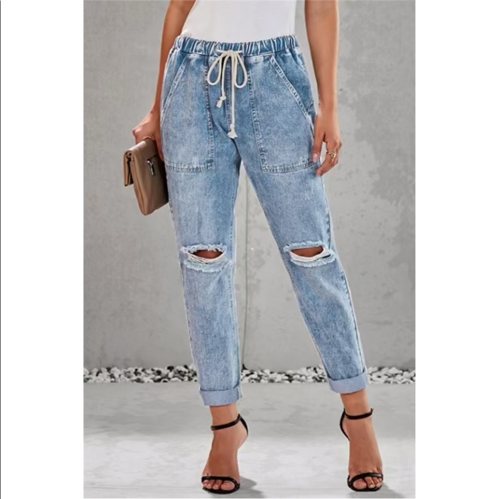 Denim Joggers